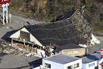 Japan Earthquake deaths, Japan Earthquake loss, japan hit by 155 earthquakes in a day 12 killed, Runway