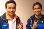 Heena Sindhu wins ISSF World Cup  the Mixed team Event, Heena Sindhu wins double team event at ISSF World Cup, jitu rai heena sindhu wins issf world cup the mixed team event, Ronak pandit