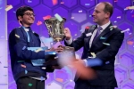 Karthik Nemmani, Spelling Bee 2018, indian american wins scripps national spelling bee 2018, Spelling bee