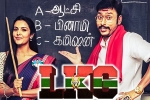 LKG posters, LKG Tamil, lkg tamil movie, Priya anand
