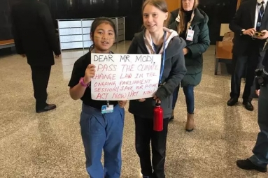 8-Year Old Activist Speaks Up For Climate Change at COP25 in Madrid
