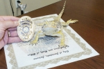 Lizard promoted as Police officer, Arizona news, lizard promoted as police officer in arizona, Lizard