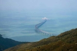 bridge, Zhuhai, world s longest sea bridge between china hong kong to open shortly, Worlds longest sea bridge