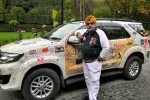 road trip to london, Amarjeet Singh, meet 60 yr old traveler who completed road trip from delhi to london covering 33 countries in 150 days, Hungary