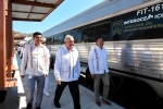 Mexico new train line, Gulf coast to the Pacific Ocean, mexico launches historic train line, Lopez