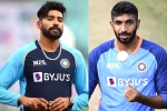 Mohammed Siraj new updates, Mohammed Siraj matches, mohammed siraj replaces injured jasprit bumrah, Rishabh pant