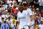 Wimbledon Mixed Doubles Race, andy murray, andy murray and serena williams knocked out of wimbledon mixed doubles race, Serena williams