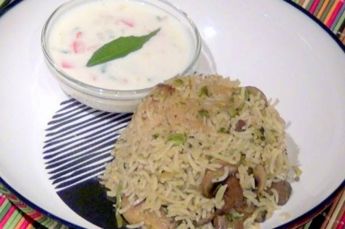 Tasty and Yummy Mushroom Pulao Recipe