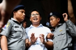 Wa Lone, Reuters, myanmar jails reuters reporters for seven years, Press freedom