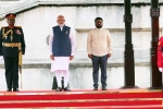 Ceremonial Guard of Honour, Ceremonial Guard of Honour, narendra modi receives ceremonial guard of honour in sri lanka, Covid 32