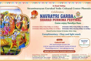 Navratri Garba & Sharad Purnima Festival - Swaminarayan Gurukul