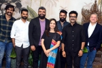 Ram Charan, Ted Sarandos with Chiranjeevi, netflix ceo lands in the residence of chiranjeevi, Ceo