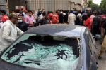 attack, Pakistan, four gunmen attacked pakistani stock exchange in karachi, Militants