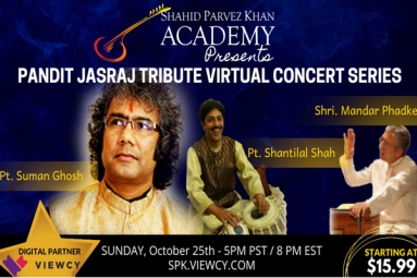 Pandit Suman Ghosh (vocal) - PANDIT JASRAJ TRIBUTE CONCERT SERIES