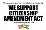 Citizenship Amendment Act (CAA), Citizenship Amendment Act (CAA), phoenix nri support for caa, Sikhs