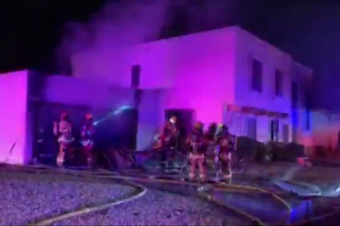Phoenix Town-House Fire Injures A Man