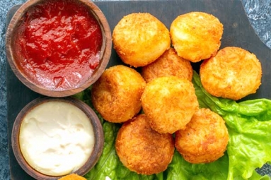 Potato Cheese Balls make a unique Breakfast Option