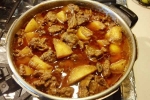 Mutton recipes, Potato recipes, delicious potato mutton curry recipe, Indian food