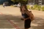 Racist Attack In Texas news, Racist Attack In Texas name, racist attack in texas woman arrested, Parking lot