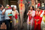 The India House clicks, Swayambhu, ram charan s first production film launched, The india house