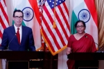 Nirmala Sitharaman, Nirmala Sitharaman, us seeks further relaxation in india fdi policy, American companies