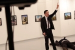 Andrei Karlov, photo exhibition in Ankara, russian ambassador to turkey shot dead in ankara, Ambassador shot dead
