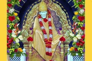 Sai Baba's big Moorthi Prathista Celebrations