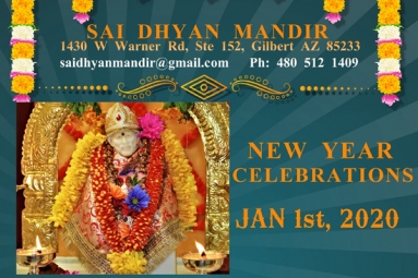 New Year Celebrations - Sai Dhyan Mandir