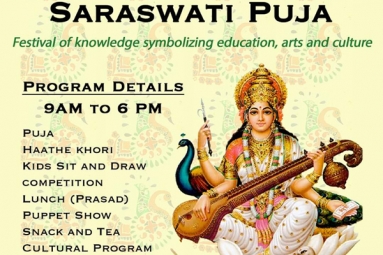 Saraswati Puja - Samhita Cultural Association AZ
