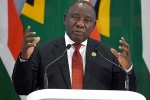 South African President, Republic day celebrations, south african president cyril ramaphosa chief guest at republic day parade arrives, South african president