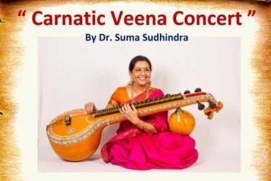 Carnatic Veena Concert by Dr. Suma Sudhindra - SVK Temple