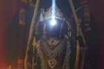 Surya Tilak Ram Lalla idol news, Surya Tilak Ram Lalla idol breaking, surya tilak illuminates ram lalla idol in ayodhya, Ayodhya