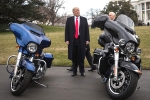 united states, united states, donald trump slams india over 50 percent tariffs on harley davidson motorcycles, E bikes