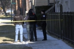 Chicago's gun firing, USA gun firing, telangana student shot in chicago s gun firing, Robbery