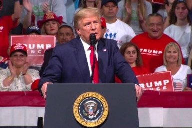 US President Trump slams Bloomberg at Phoenix Rally