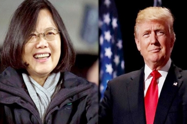 Donald Trump speaks with Taiwan&#039;s leader!