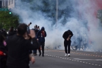 tear gas, george floyd, trump to stop protests with tear gas on the white house protestors, George floyd
