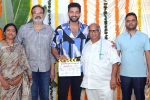 Varun Tej new movie launch, Varun Tej news, varun tej s 12th film launched, Naga babu