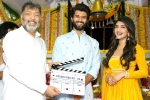 VD12 launched, Sithara Entertainment, vijay deverakonda s next film launched, Shiva nirvana