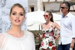 fashion tycoon, fashion tycoon, princess diana s niece to wed fashion tycoon who is five years older than her father, Kissing