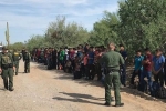 illegal Immigrants, Border Patrol agents, 163 illegal immigrants caught along border near lukeville az, Lukeville