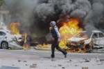 Gaza Attacks pictures, Gaza Attacks latest updates, 40 killed after violence triggers in gaza, Palestine