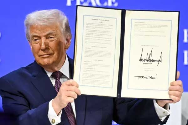 Donald Trump Unveils Board of Peace on Gaza