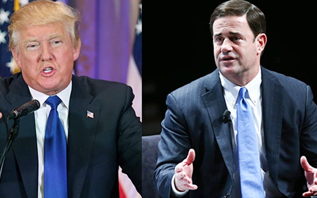 Arizona Gov. Doug Ducey meets with Donald Trump!
