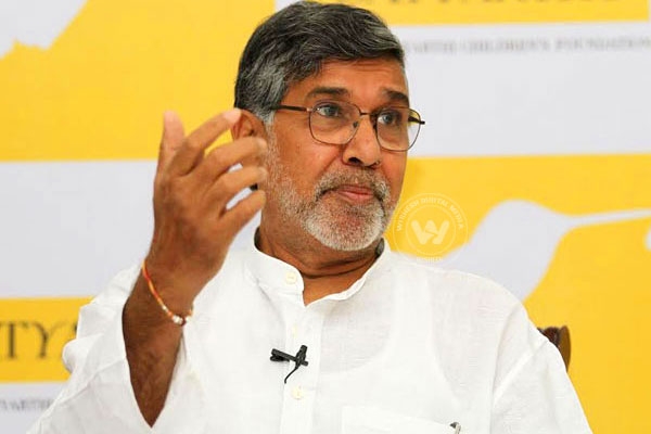 Nobel Laureate Kailash Satyarthi Says, Girls Not Safe In India