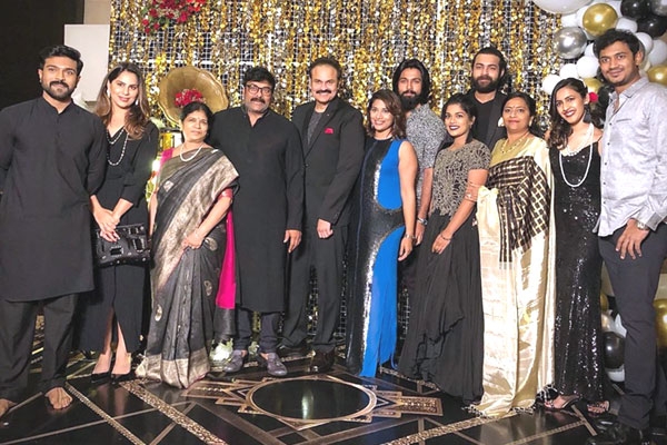 Naga Babu's Birthday Bash Attended by Mega Family