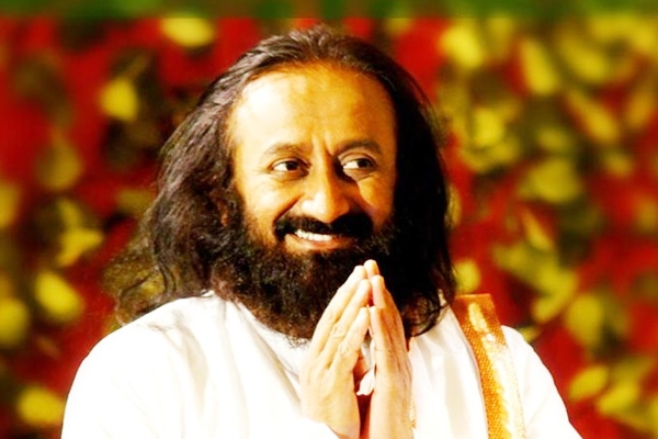 Sri Sri Ravi Shanker of Art of Living tours US