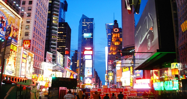 The world's most vibrant and sprawling metropolis is NewYork