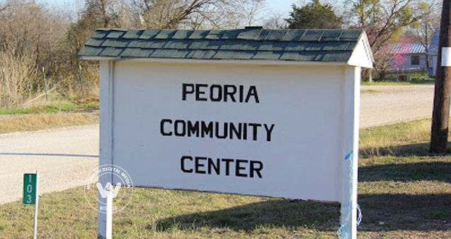 A disabled man falls down from Peoria community center