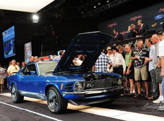 Spend your Wednesday in  Barrett-Jackson Car Auction